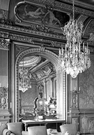 Voussure du plafond du grand salon : La baignade