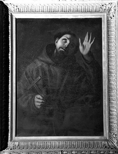 Saint François d'Assise, peinture sur toile