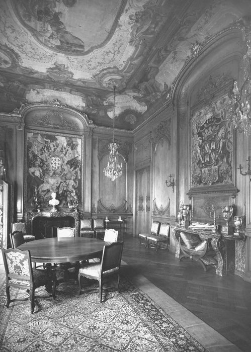 lambris de revêtement, style de Salembier