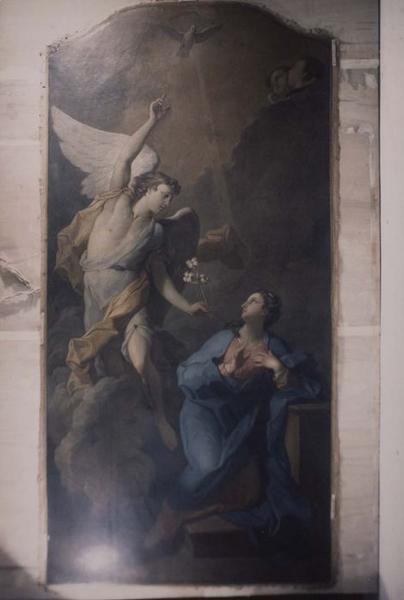 tableau : Annonciation (l'), vue générale