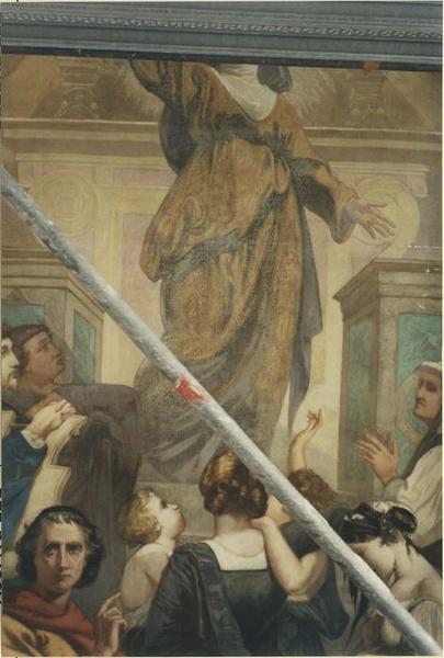 tableau : L'Apothéose de sainte Thérèse, détail