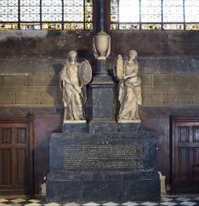 Monument funéraire d'Olivier et de Louis Castellan : La Fidélité, La Piété