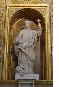 Statue (grandeur nature) : Saint François Xavier