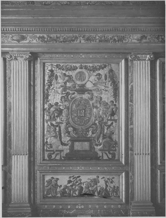 Pavillon de l'Arsenal : Oratoire de Madame de la Meilleraye, détail