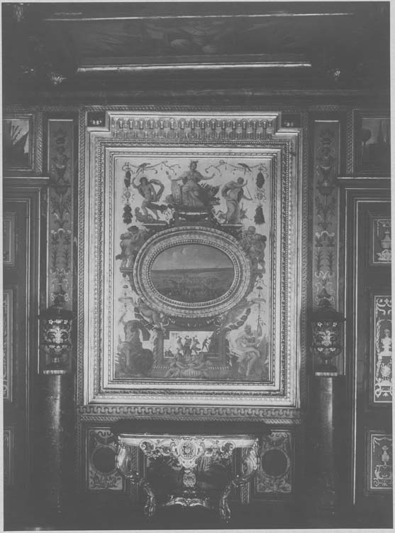 Pavillon de l'Arsenal : Cabinet de Sully, détail