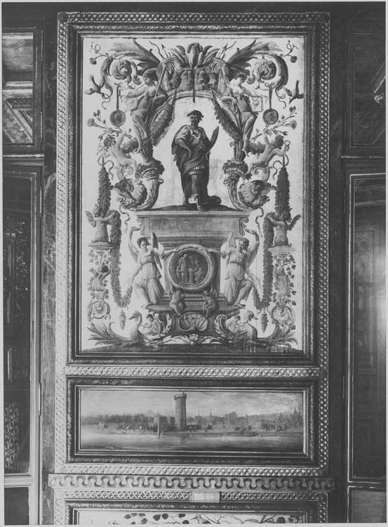 Pavillon de l'Arsenal : Cabinet de Sully, détail