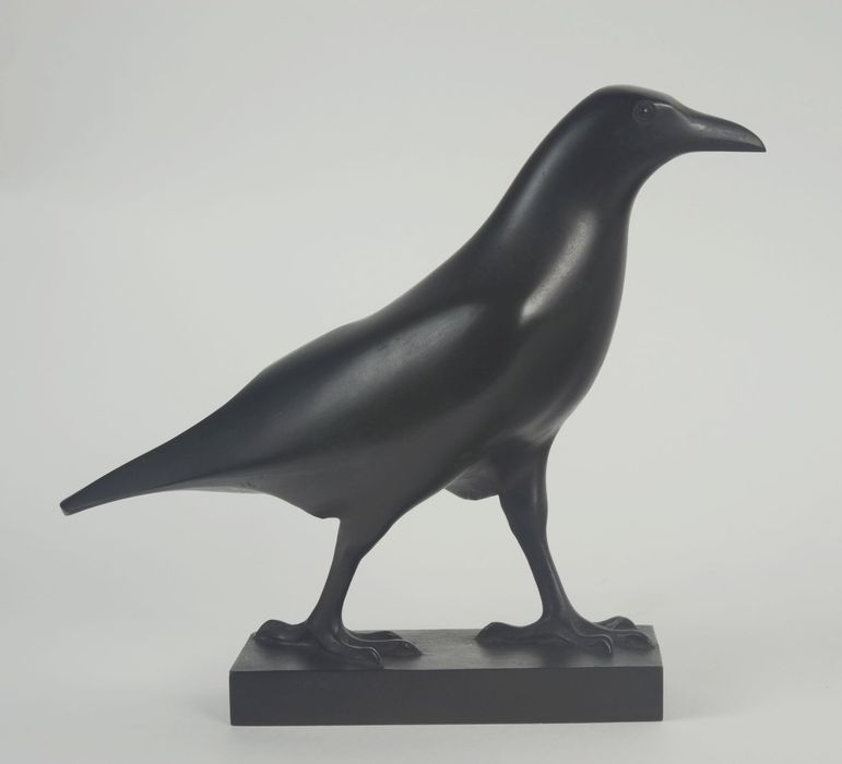 statuette : Corbeau