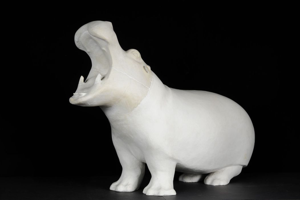 statuette : Hippopotame