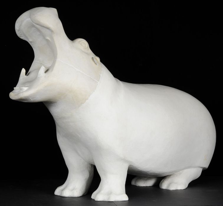 statuette : Hippopotame