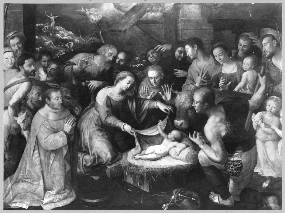tableau : La Nativité