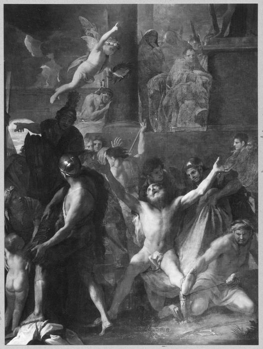 tableau : Le Martyre de saint André sur la croix