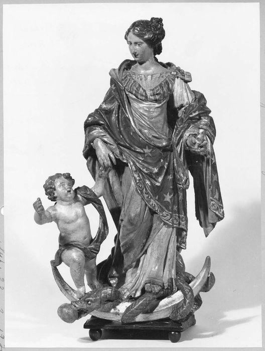 statuette : Vierge à l'Enfant