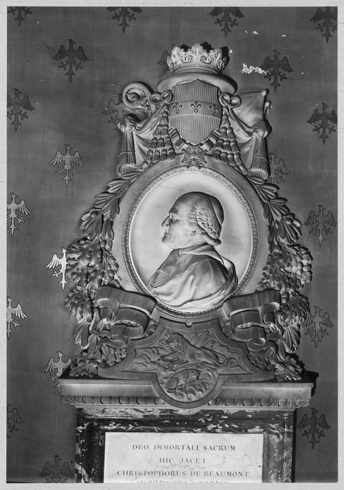 monument funéraire de Monseigneur Christophe de Beaumont de Repaire, archevêque de Paris