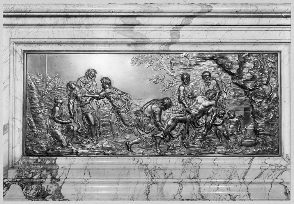 bas-relief : Mise au tombeau (la)