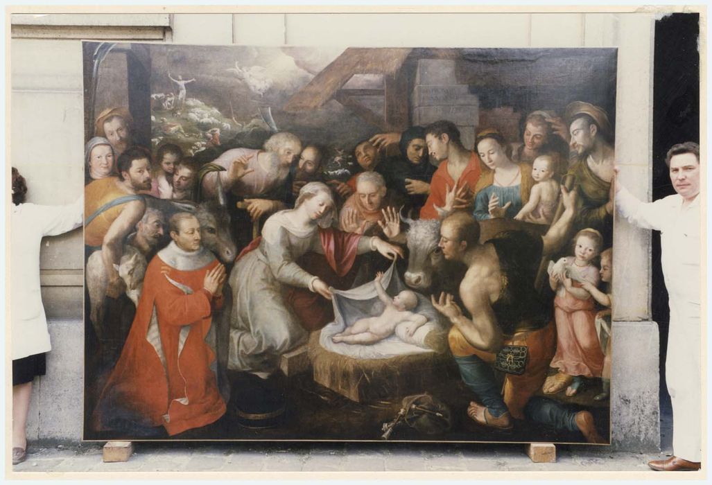 tableau : La Nativité