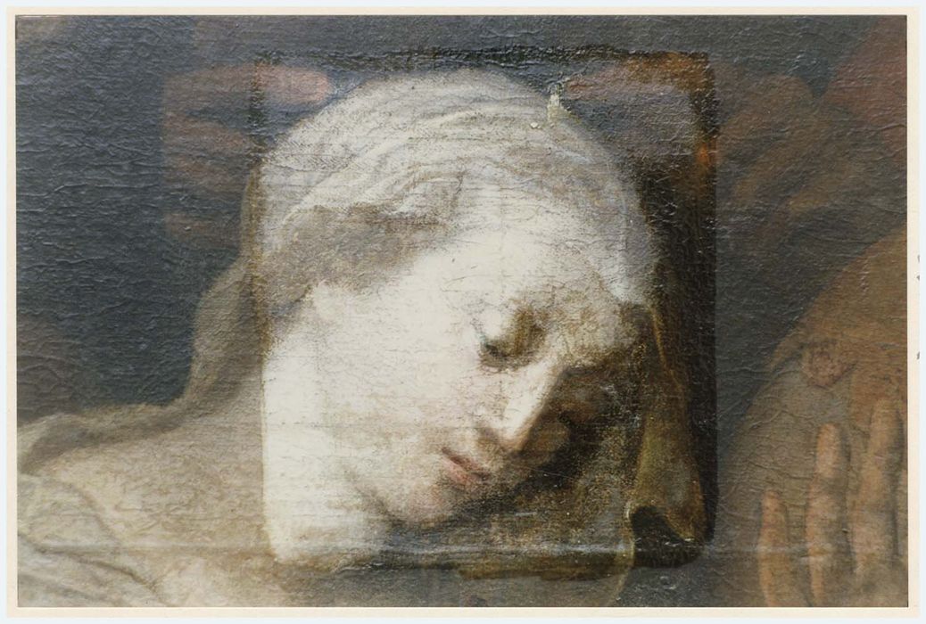 tableau : La Nativité, détail