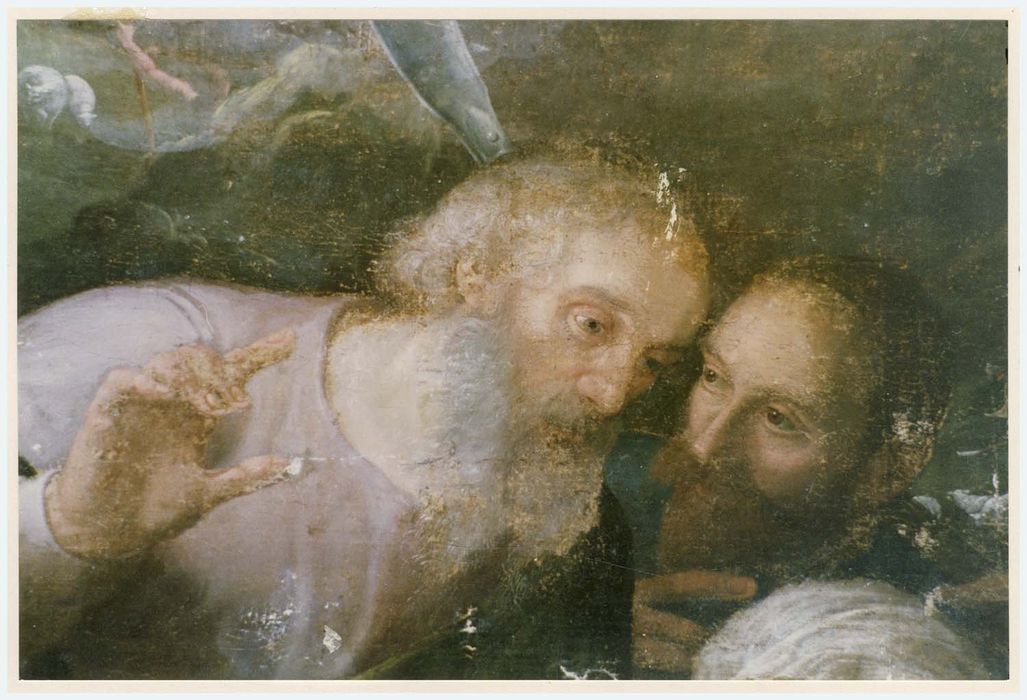 tableau : La Nativité, détail