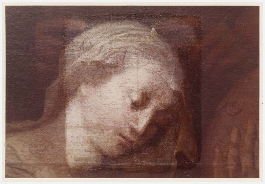 tableau : La Nativité, détail