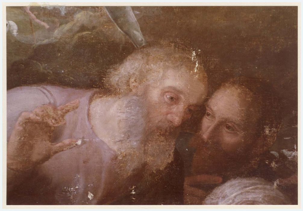 tableau : La Nativité, détail