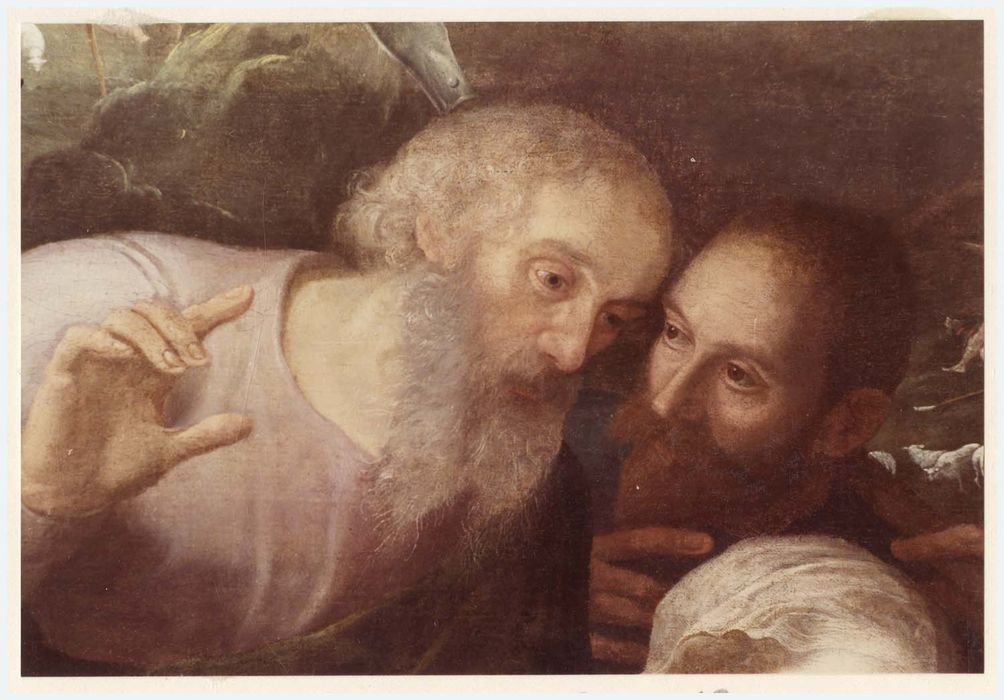 tableau : La Nativité, détail