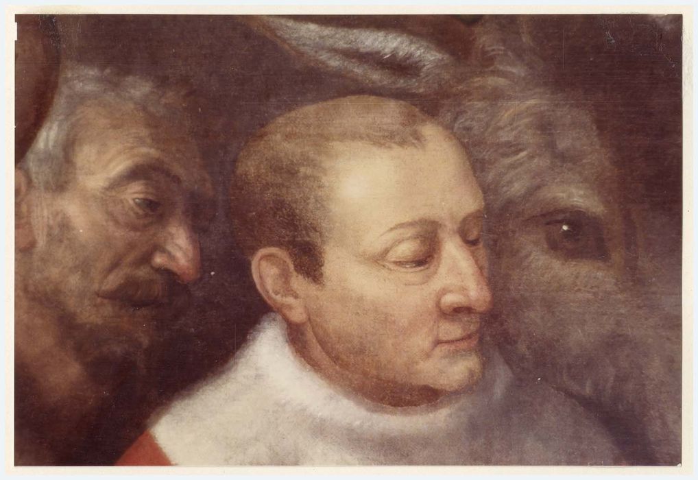 tableau : La Nativité, détail