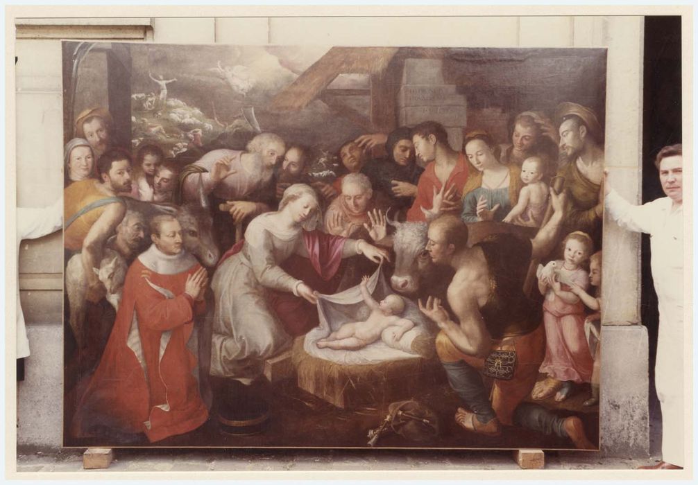tableau : La Nativité