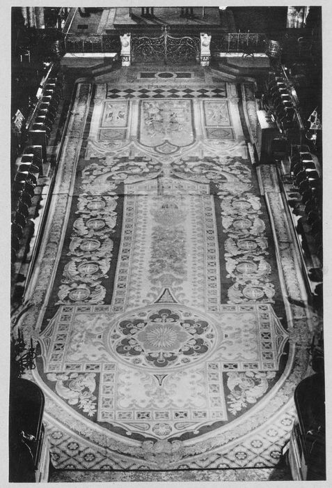 tapis de choeur Louis-Philippe