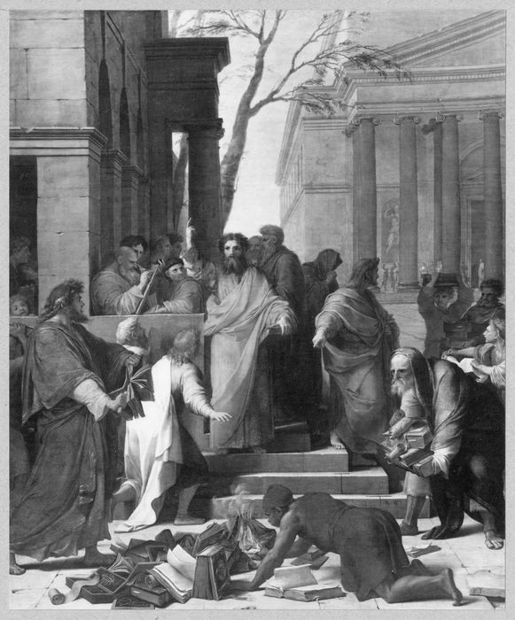 tableau : Prédication de saint Paul à Éphèse