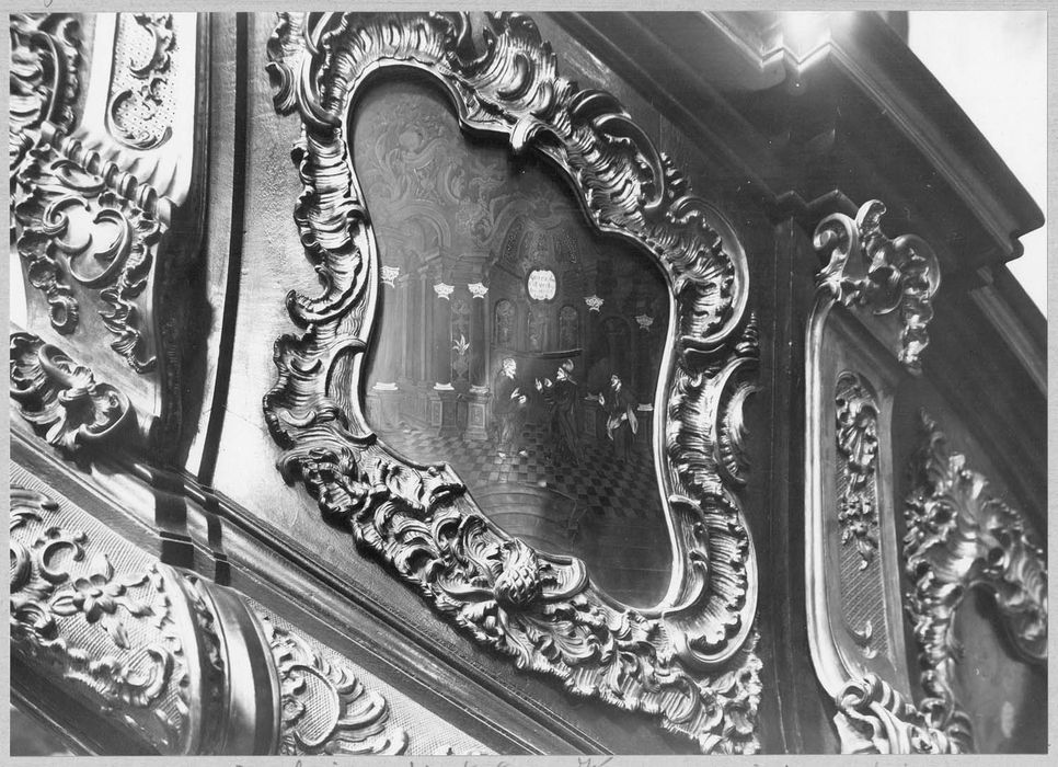 chaire à prêcher, détail