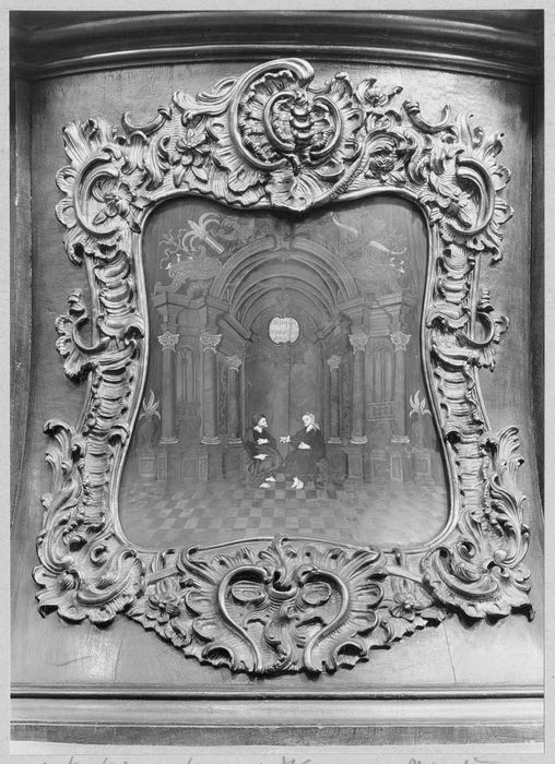 chaire à prêcher, détail