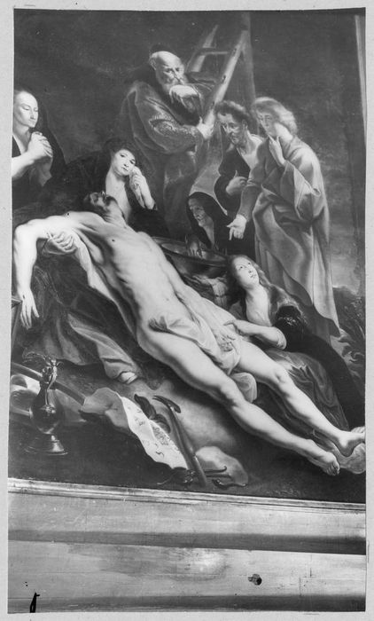 Tableau : Le Christ descendu de la Croix