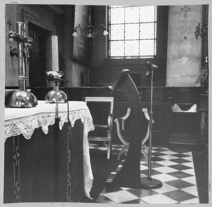 choeur, vue partielle