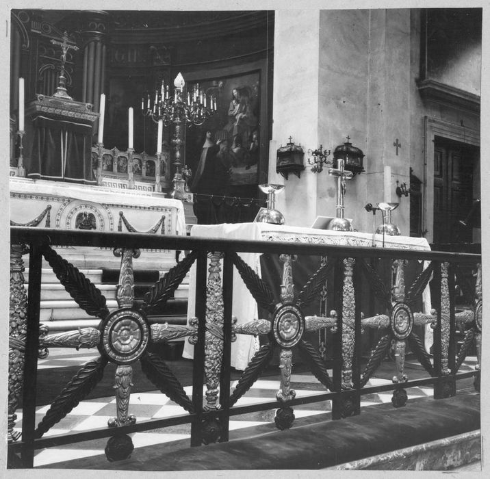 choeur, vue partielle