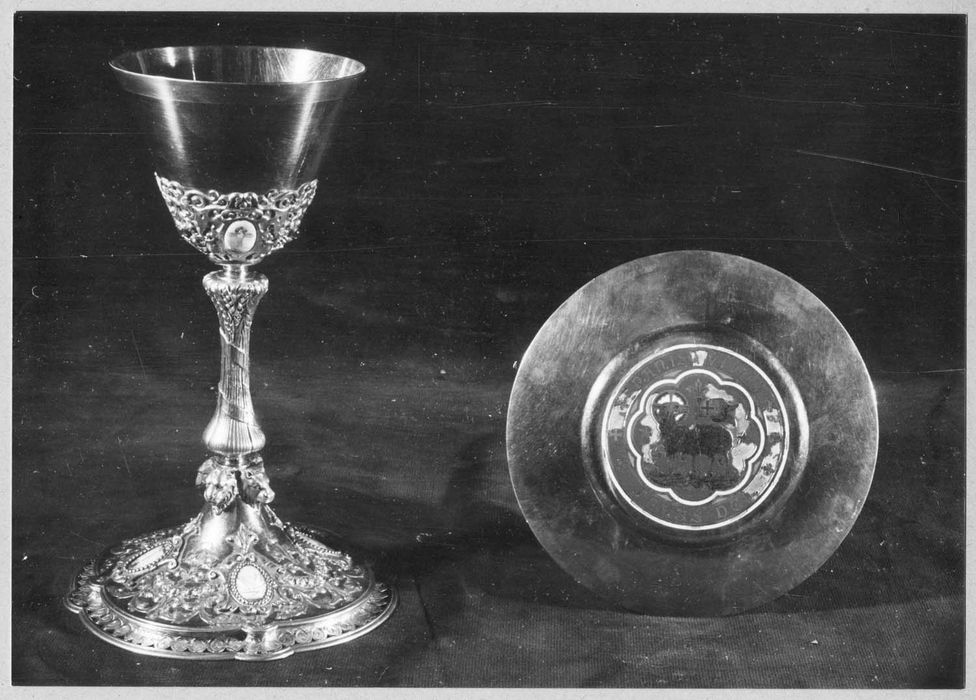 Calice et patène de M. l'abbé Brazier