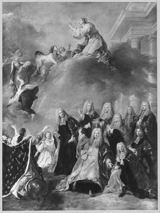 tableau : Ex-voto à sainte Geneviève