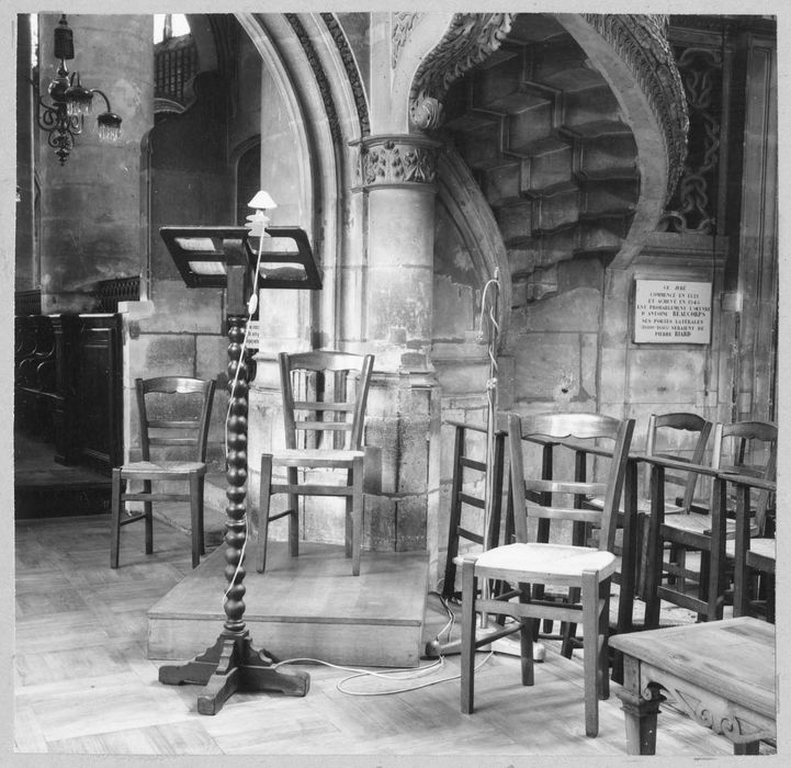 jubé, vue partielle