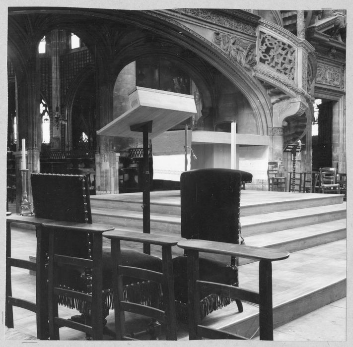 jubé, vue partielle