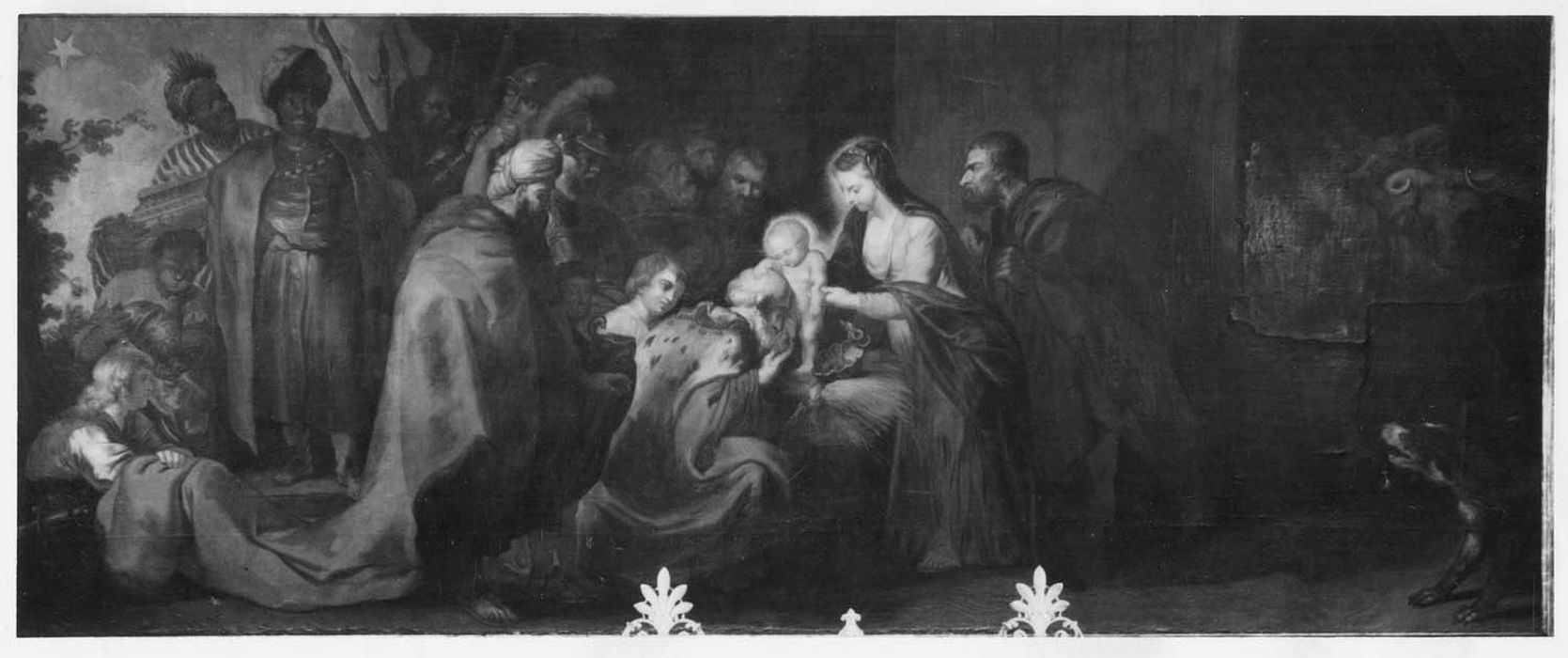 tableau : L'Adoration des Mages