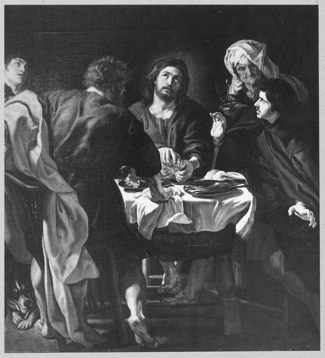 tableau : Les Pèlerins d'Emmaüs