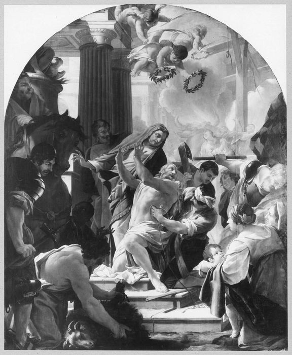 tableau : Le Martyre de saint Eustache