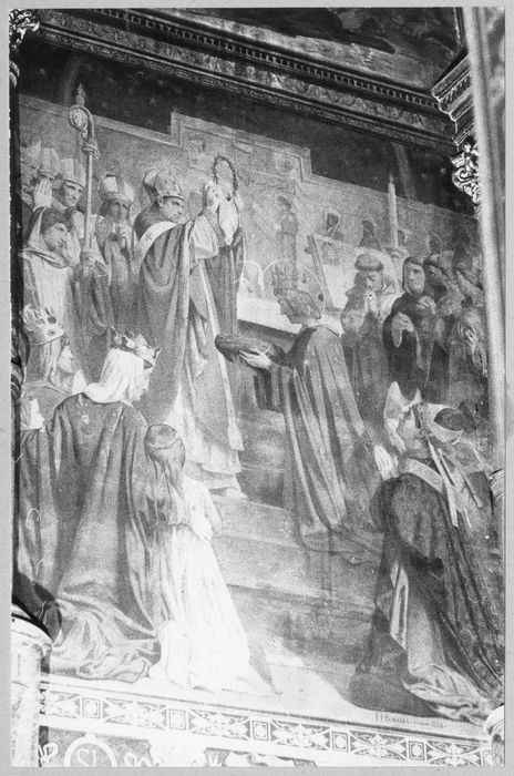 peintures monumentales de la chapelle Saint-Louis