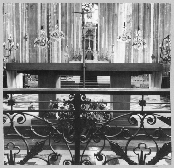 choeur, vue partielle