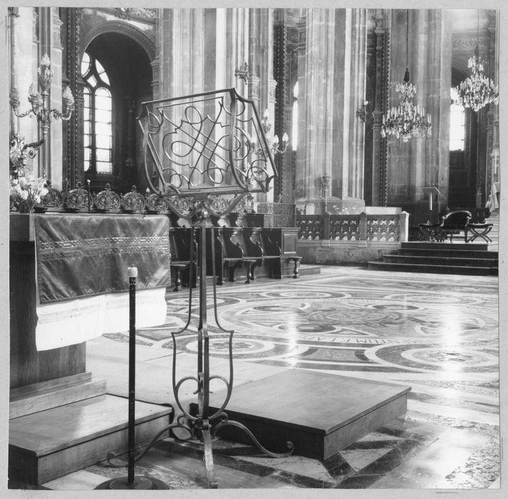 choeur, vue partielle