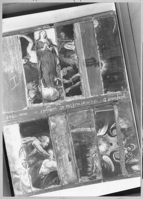 décor de la chapelle Scarron, détail