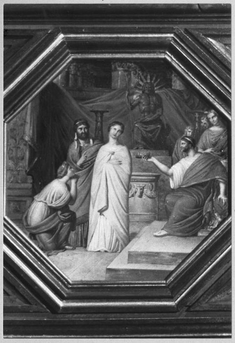 retable de la chapelle Sainte-Philomène, détail