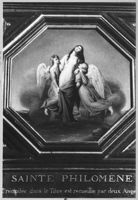 retable de la chapelle Sainte-Philomène, détail