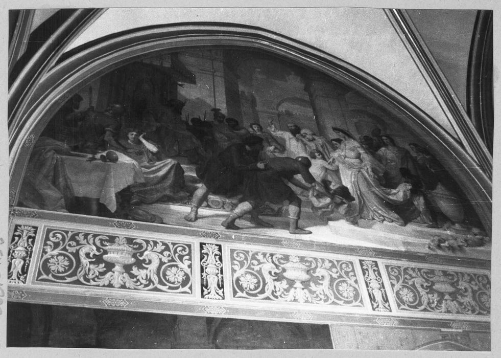 Tableau : La Tête de saint Jean-Baptiste apportée à Hérodiade