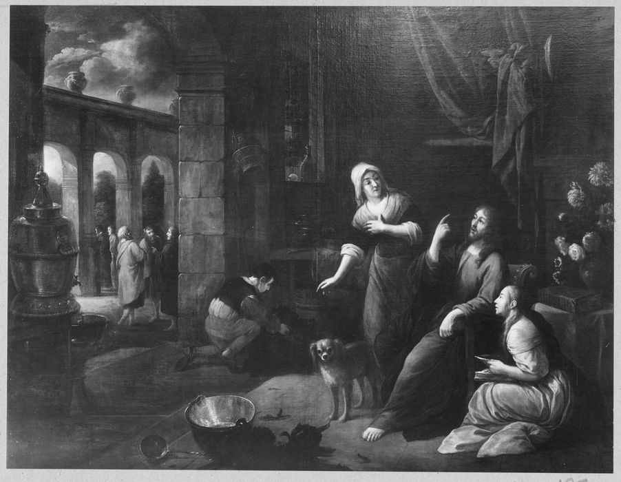 tableau : Jésus chez Marthe et Marie