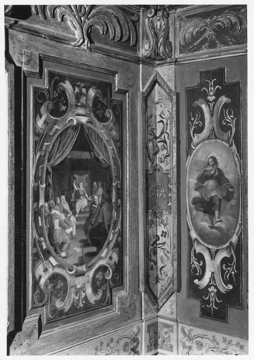 lambris de revêtement, tableau