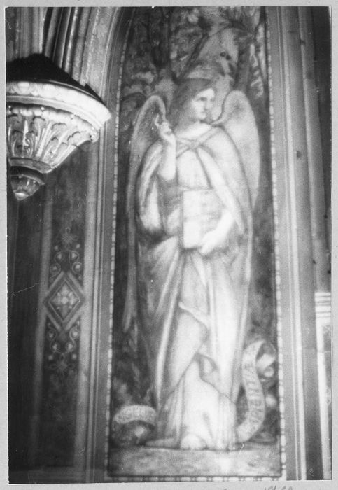 Peinture monumentale : L'Ange de la Sagesse